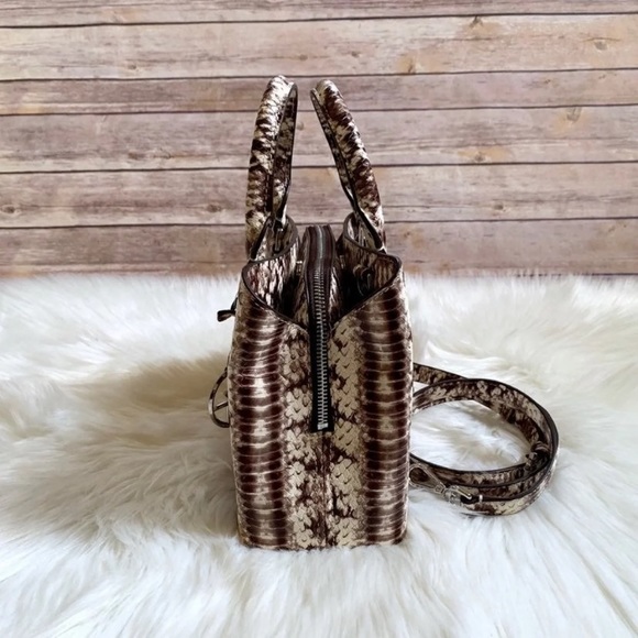 Michael Kors Small Satchel Snake Embossed Camille - Picture 3 of 8